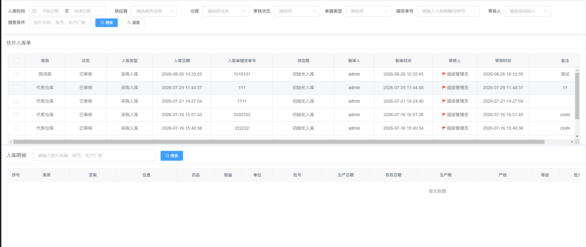库存管理与运营支撑